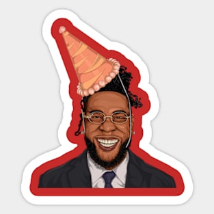 burna boy t-shirt Sticker